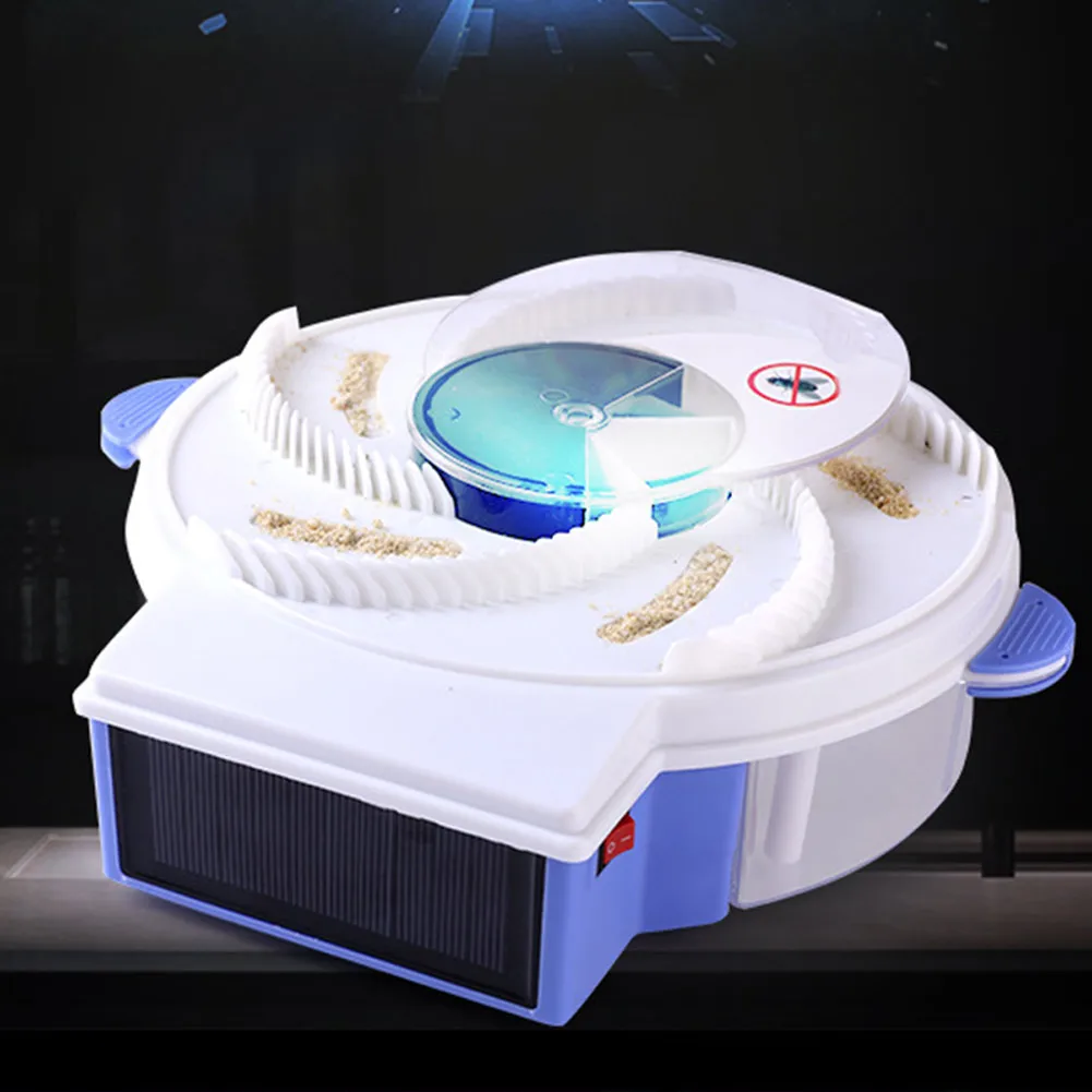 Solar Automatic Fly Trap Anti Fly Killer Traps Flycatcher Device Insect Pest Reject Control Catcher Mosquito Fly Trap Catching
Solar Automatic Fly Trap Anti Fly Killer Traps Flycatcher Device Insect Pest Reject Control Catcher Mosquito Fly Trap Catching
