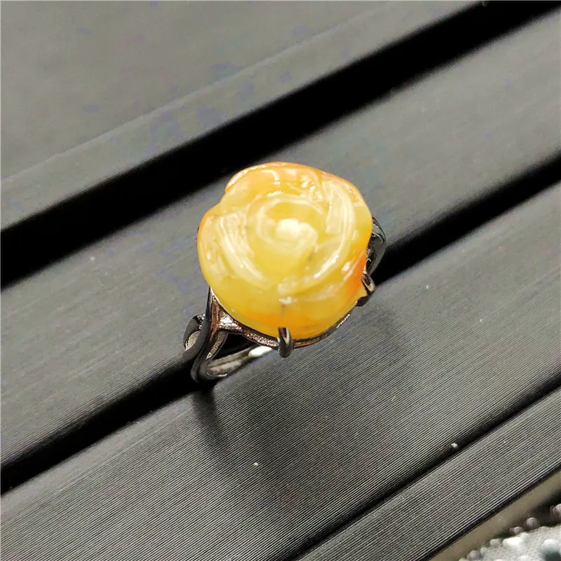 Natural Yellow Amber Gemstone Adjustable Ring 13x13mm Stone For Woman Man 925 Sterling SilverFashion Wedding Engagement Ring
Natural Yellow Amber Gemstone Adjustable Ring 13x13mm Stone For Woman Man 925 Sterling SilverFashion Wedding Engagement Ring