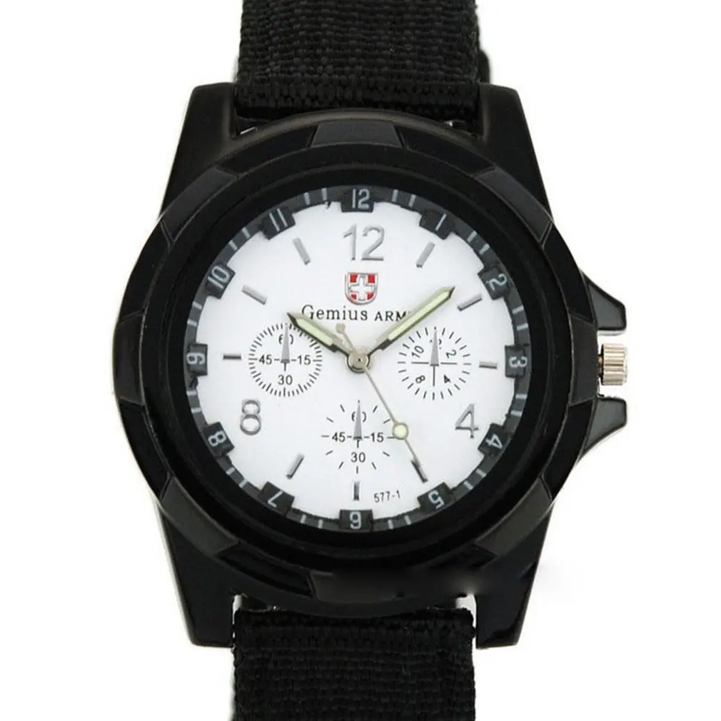 Chronography Sports Watches Waterproof Nylon Strap Men's Wristwatch Casual Quartz Watch New
Chronography Sports Watches Waterproof Nylon Strap Men's Wristwatch Casual Quartz Watch New