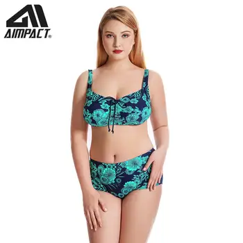 AIMPACT Plus Size Floral Bikini Sets for Women Sexy Fashion Swimwears Lady Holiday 2 Pieces Bathing Suits Surf Beachwear AM9045
AIMPACT Plus Size Floral Bikini Sets for Women Sexy Fashion Swimwears Lady Holiday 2 Pieces Bathing Suits Surf Beachwear AM9045
