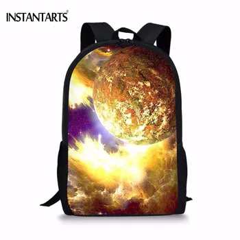 INSTANTARTS Universe Nebula Print Boys Girls Backpack for Primary Shool Students Bookbags Children Shoulder Bag Fashion Daypack
INSTANTARTS Universe Nebula Print Boys Girls Backpack for Primary Shool Students Bookbags Children Shoulder Bag Fashion Daypack