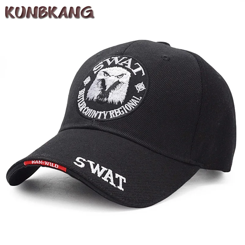 New Brand Men Eagle SWAT Tactical Baseball Cap Army Snapback Hat Cotton Bone Adjustable Male Outdoor US Navy Snapback Cap Gorras
New Brand Men Eagle SWAT Tactical Baseball Cap Army Snapback Hat Cotton Bone Adjustable Male Outdoor US Navy Snapback Cap Gorras