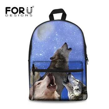 FORUDESIGNS Canvas Backpack Boys Teen The Wolf Printing Orthopedic Student Rucksack Men Bookbag for Teenagers Bagpack Mochila
FORUDESIGNS Canvas Backpack Boys Teen The Wolf Printing Orthopedic Student Rucksack Men Bookbag for Teenagers Bagpack Mochila