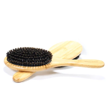 Hair Brush Natural Bamboo Handle Boar Bristles Anti-static Hair Scalp Paddle Hairbrush Gasbag Massage Comb Hair Care Tool
Hair Brush Natural Bamboo Handle Boar Bristles Anti-static Hair Scalp Paddle Hairbrush Gasbag Massage Comb Hair Care Tool