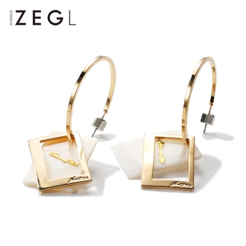 ZEGL female earrings personality exaggeration special shell Korean wave earrings fashion jewelry earrings accessories earrings
ZEGL female earrings personality exaggeration special shell Korean wave earrings fashion jewelry earrings accessories earrings