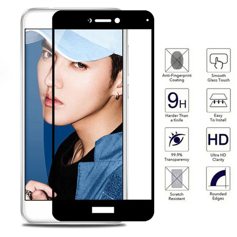 Full Cover Tempered Glass For Huawei Honor 8 Lite Honor 8 9 6C 6A 6X P9 P10 Lite Nova Plus 2017 Screen Protector Film
Full Cover Tempered Glass For Huawei Honor 8 Lite Honor 8 9 6C 6A 6X P9 P10 Lite Nova Plus 2017 Screen Protector Film