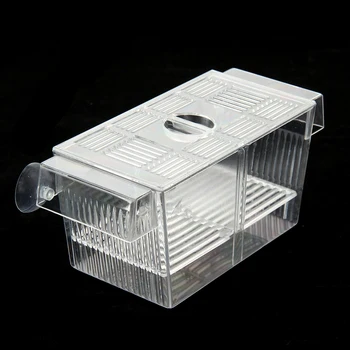 Fry Mini House Cage Trap Isolation Tank Fish Breeding Box Floating Aquarium Hatchery Transparent Guppies Double-deck Breeder
Fry Mini House Cage Trap Isolation Tank Fish Breeding Box Floating Aquarium Hatchery Transparent Guppies Double-deck Breeder