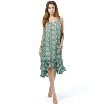 Vestidos mujer verano Women Summer Chiffon Dress Sexy Sleeveless Backless Bandage Dress 3XL Ruffled Loose Floral Dress
Vestidos mujer verano Women Summer Chiffon Dress Sexy Sleeveless Backless Bandage Dress 3XL Ruffled Loose Floral Dress