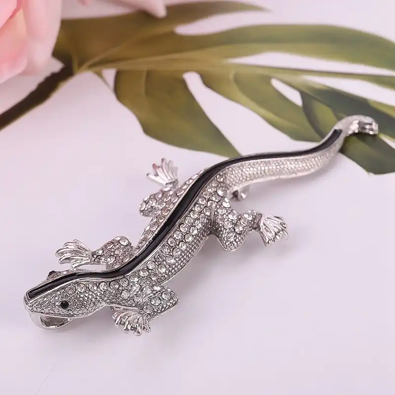 Mode Bros Pin Hewan Bagus Gecko Bros Broche De Gecko Lizard Bros