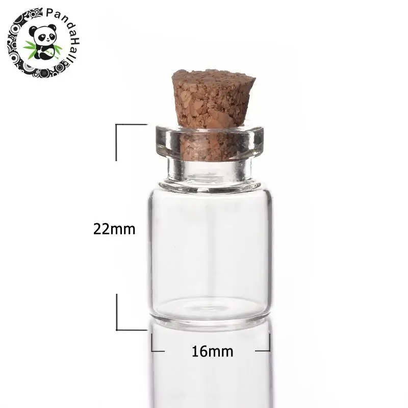 20pcs Clear Glass Jar Wishing Bottles with Tampions decoration Bead Containers for Jewelry Packaging, 16x22mm
20pcs Clear Glass Jar Wishing Bottles with Tampions decoration Bead Containers for Jewelry Packaging, 16x22mm