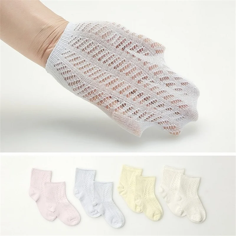 Spring and summer bale hollow large mesh boneless infant baby socks ultra thin loose mouth socks
Spring and summer bale hollow large mesh boneless infant baby socks ultra thin loose mouth socks