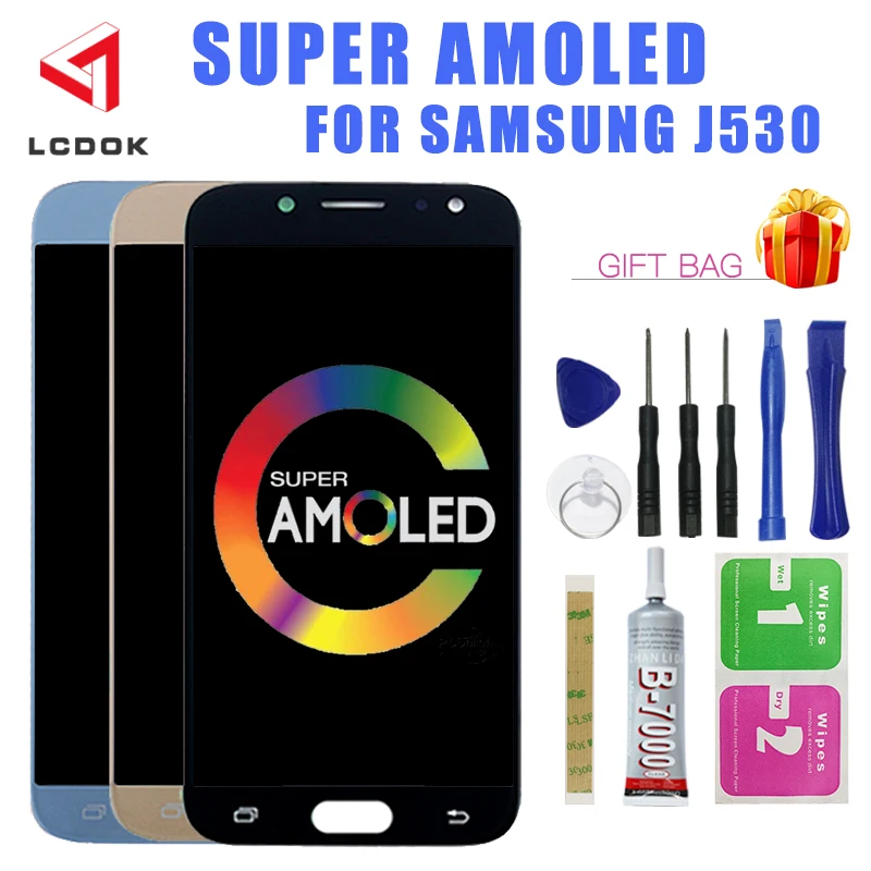 J530 Super AMOLED LCD For Samsung Galaxy J5 2017 Pro J530 J530F J530FM LCD Display Touch Screen Digitizer Assembly Panel Parts
J530 Super AMOLED LCD For Samsung Galaxy J5 2017 Pro J530 J530F J530FM LCD Display Touch Screen Digitizer Assembly Panel Parts