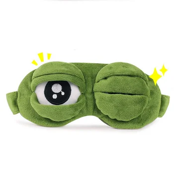 Cute Eye Mask Sad Frog 3D Eye Mask Eyeshade Shading Sleep Outdoor Camping Traveling Rest Sleep Eye Mask Outdoor Multi Tools
Cute Eye Mask Sad Frog 3D Eye Mask Eyeshade Shading Sleep Outdoor Camping Traveling Rest Sleep Eye Mask Outdoor Multi Tools
