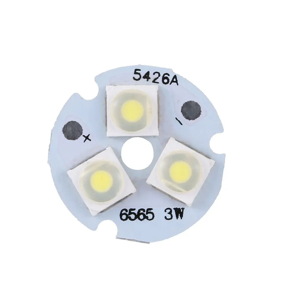 3W Pure White 3 LED SMD 6565 LED Light Downlight Aluminum Base Plate LED Chip Module Aluminum Board
3W Pure White 3 LED SMD 6565 LED Light Downlight Aluminum Base Plate LED Chip Module Aluminum Board