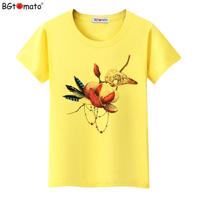 

Factory store hot sale flower shirt women top tees casual t shirt women cheap sale clothes cool t-shirt