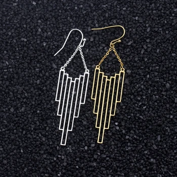 Wholesale 10piece Stainless Steel Hang Geometric Deco Pendant Long Earrings Gold Color Swing Dangle Earring Wedding Jewelry BFF
Wholesale 10piece Stainless Steel Hang Geometric Deco Pendant Long Earrings Gold Color Swing Dangle Earring Wedding Jewelry BFF