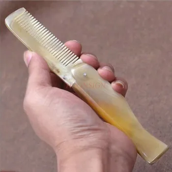 Natural Yellow Horn Comb Comb-type Mini Folding Combs Pure Portable Travel Health Massage Anti Static Gift For Elder Care Sale
Natural Yellow Horn Comb Comb-type Mini Folding Combs Pure Portable Travel Health Massage Anti Static Gift For Elder Care Sale