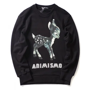 New 2019 High Men 3D ELK deer animismo gentleman Hoodies Hoody hooded Sweatshirts velvet Cotton Drake Thicken Fleece #J44
New 2019 High Men 3D ELK deer animismo gentleman Hoodies Hoody hooded Sweatshirts velvet Cotton Drake Thicken Fleece #J44