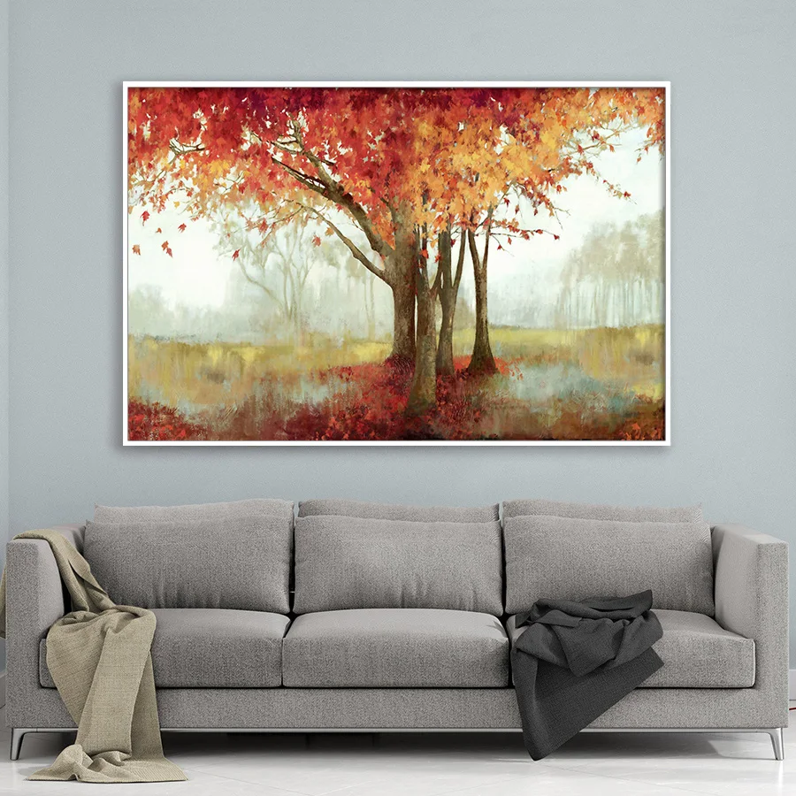 Hand Painted Abstract Tree Oil Painting on Canvas Wall Art Posters and Prints Home Living Room Landscape Decorative Wall Picture
Hand Painted Abstract Tree Oil Painting on Canvas Wall Art Posters and Prints Home Living Room Landscape Decorative Wall Picture