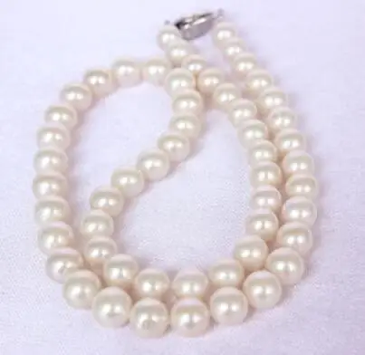 ELEGANT 9-10MM WHITE ROUND PEARL NECKLACE 18INCH 925S
ELEGANT 9-10MM WHITE ROUND PEARL NECKLACE 18INCH 925S