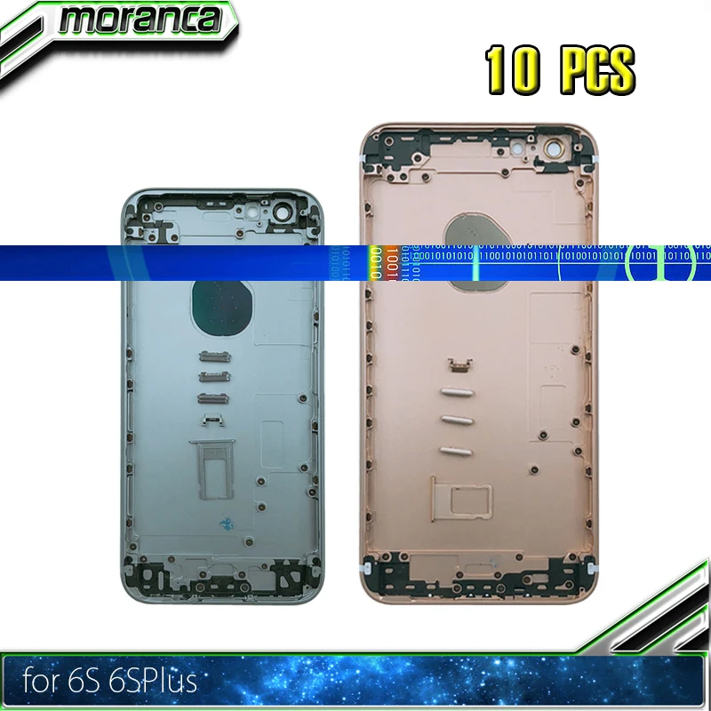 10pcs Back Housing for iPhone 6s 6sPlus Cover Door Battery Middle Frame Chassis with Side Buttons Sim Tray Replacement Parts
10pcs Back Housing for iPhone 6s 6sPlus Cover Door Battery Middle Frame Chassis with Side Buttons Sim Tray Replacement Parts