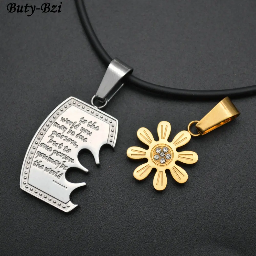 1set Love Token Jewelry Stainless Steel Square and Flower Metal Pendant Necklaces Cool Man Woman Jewelry Gift
1set Love Token Jewelry Stainless Steel Square and Flower Metal Pendant Necklaces Cool Man Woman Jewelry Gift