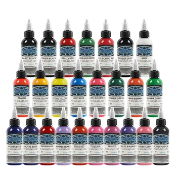 New Fusion Tattoo 25 Color Tattoo Ink Set 1oz 30ml / Bottle
New Fusion Tattoo 25 Color Tattoo Ink Set 1oz 30ml / Bottle