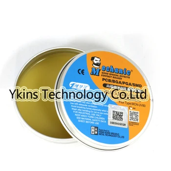MECHANIC MCN-UV80 No-clean Paste Flux Soldering Tin BGA solder flux Electric Soldering Iron Welding Fluxes For PCB/BGA/PGA/SMD
MECHANIC MCN-UV80 No-clean Paste Flux Soldering Tin BGA solder flux Electric Soldering Iron Welding Fluxes For PCB/BGA/PGA/SMD