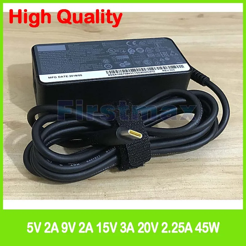 ac power adaper ADLX45YCC3A ADLX45ULCC2A 45W USB-C type C laptop charger for Lenovo ThinkPad X280 T480 T480s T580 Yoga 910
ac power adaper ADLX45YCC3A ADLX45ULCC2A 45W USB-C type C laptop charger for Lenovo ThinkPad X280 T480 T480s T580 Yoga 910