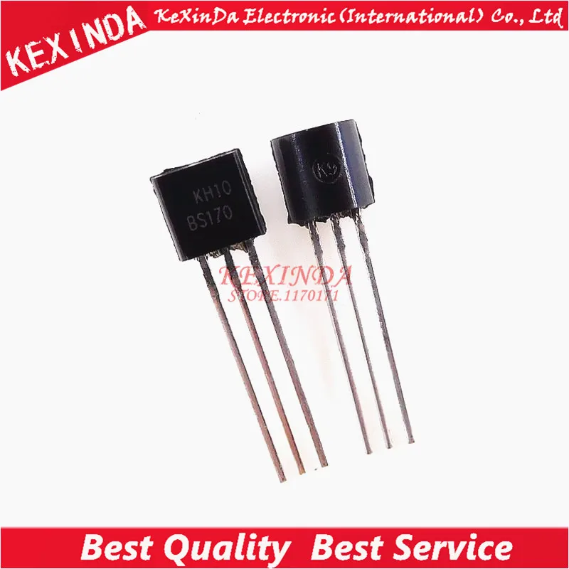 BS170 60 в 50 мА TO-92 IC 100 шт./лот Бесплатная доставка | Электронные компоненты и