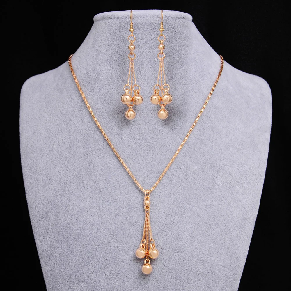 2018 Fashion African Bead Jewelry Sets For Women Wedding Accessory Gold Color Tassel Pendant Necklace Earrings Jewelry Sets
2018 Fashion African Bead Jewelry Sets For Women Wedding Accessory Gold Color Tassel Pendant Necklace Earrings Jewelry Sets