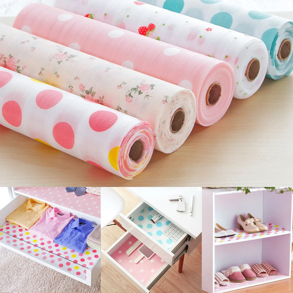 30*500CM Kitchen Drawer Paper Polka Dot Floral Strawberry Print Waterproof Non-Adhesive Wardrobe DIY Cabinet Dining Pads Mats
30*500CM Kitchen Drawer Paper Polka Dot Floral Strawberry Print Waterproof Non-Adhesive Wardrobe DIY Cabinet Dining Pads Mats