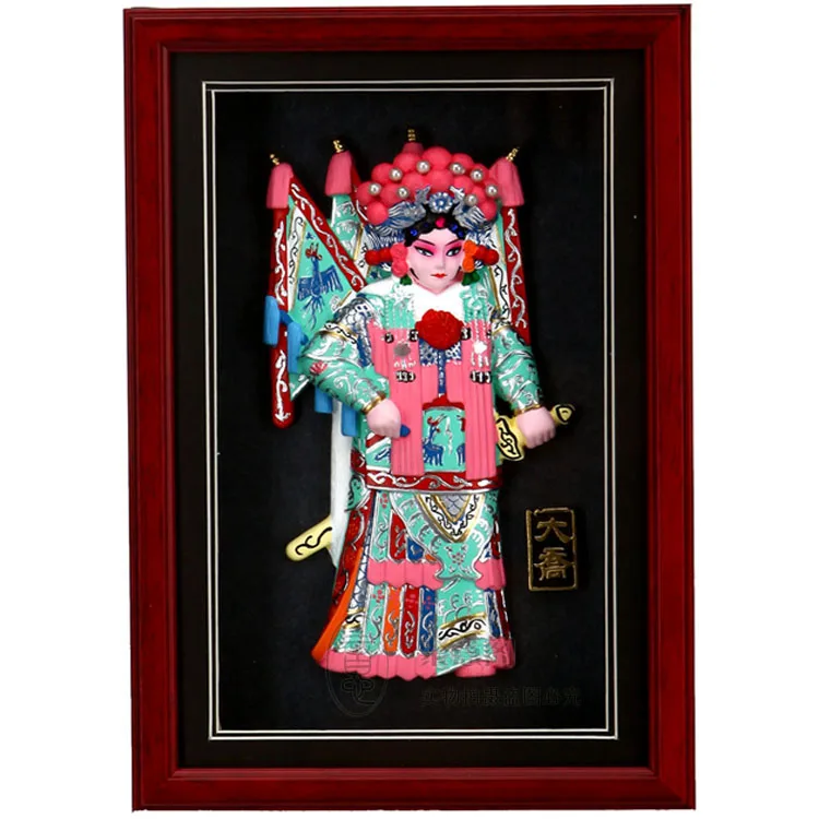 Decoration Arts crafts girl gifts get married Frame relief decoration Peking Opera photo wall Pendant China festival features a
Decoration Arts crafts girl gifts get married Frame relief decoration Peking Opera photo wall Pendant China festival features a