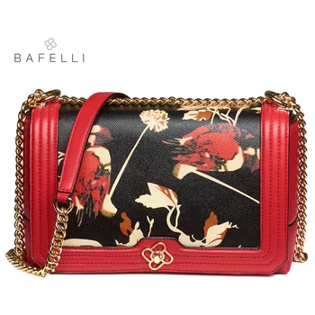 BAFELLI women bags women's crossbody shoulder bag genuine leather ladies messenger bag bolso mujer marcas famosas de lujo
BAFELLI women bags women's crossbody shoulder bag genuine leather ladies messenger bag bolso mujer marcas famosas de lujo