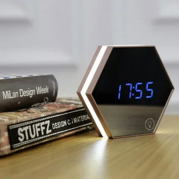 2018 Multi-function Led Mirror Digital Alarm Clock Night Light Temperature Display Mirror Thermometer Touch Sensing Table Lamp
2018 Multi-function Led Mirror Digital Alarm Clock Night Light Temperature Display Mirror Thermometer Touch Sensing Table Lamp