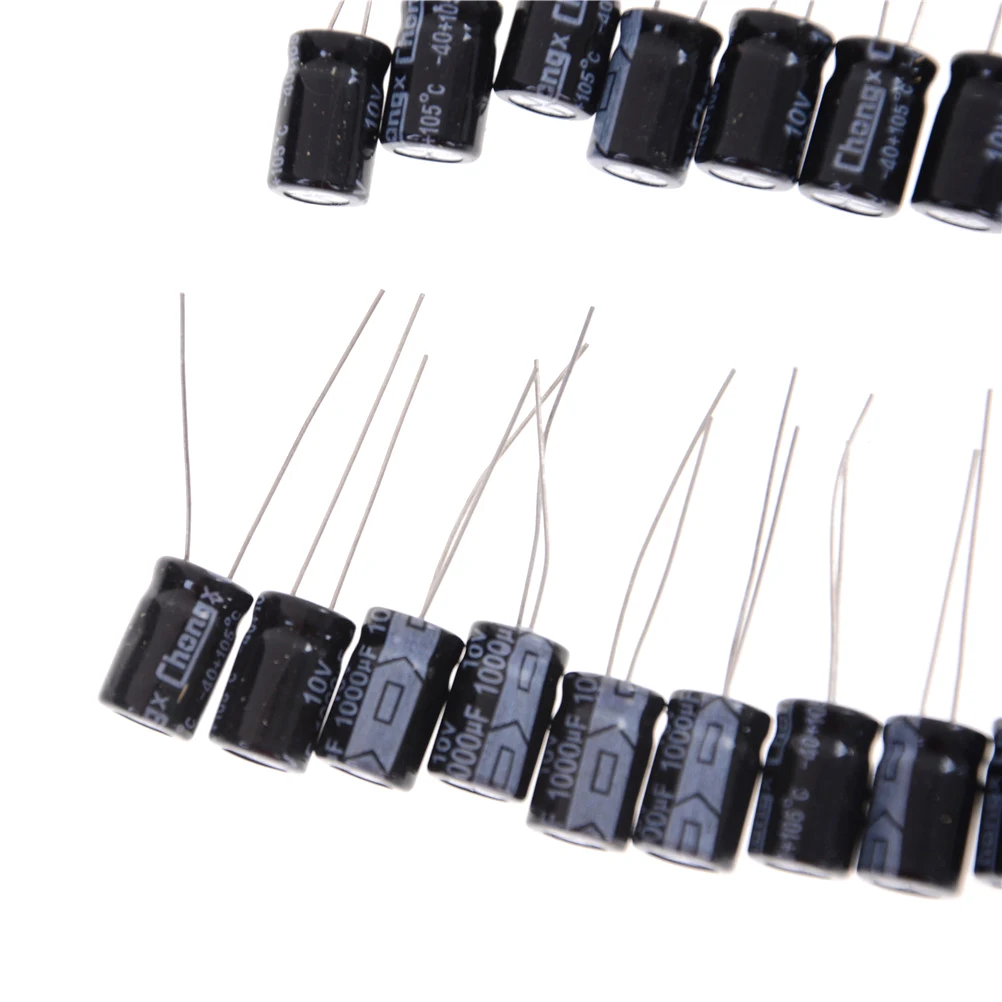 20pcs/lot 10v 1000uF 20% Aluminum Electrolytic Capacitor 1000uF 10V 8*12mm Electrolytic Capacitor
20pcs/lot 10v 1000uF 20% Aluminum Electrolytic Capacitor 1000uF 10V 8*12mm Electrolytic Capacitor