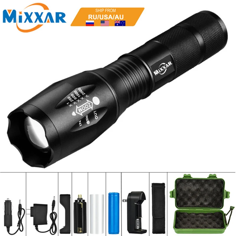 ZK20 дропшиппинг Q250 TL360 MTB светодиодный фонарь для велосипеда T6 8000LM фонарик