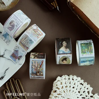 Oil Painting Masking Washi Tape Decorative Stamp Adhesive Tape Diy Scrapbooking Sticker Label Stationery School Office Supplies
Oil Painting Masking Washi Tape Decorative Stamp Adhesive Tape Diy Scrapbooking Sticker Label Stationery School Office Supplies