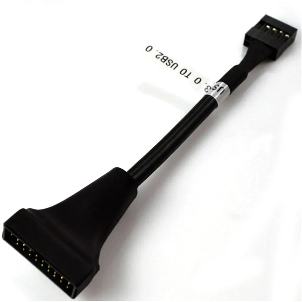 USB3.0 20Pin To USB2.0 9 Pin Cable Male To Female Cord Data Transmission Sync Cable Wire For CD Rom Floppy Drive Panel
USB3.0 20Pin To USB2.0 9 Pin Cable Male To Female Cord Data Transmission Sync Cable Wire For CD Rom Floppy Drive Panel