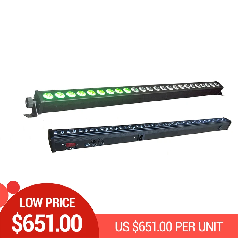 Free Shipping 8Pcs/Lot 24x4W High Quality Led Wall Washer Light RGBW Led Bar Light DMX Indoor LED Flood Down Lighting DJ Disco
Free Shipping 8Pcs/Lot 24x4W High Quality Led Wall Washer Light RGBW Led Bar Light DMX Indoor LED Flood Down Lighting DJ Disco