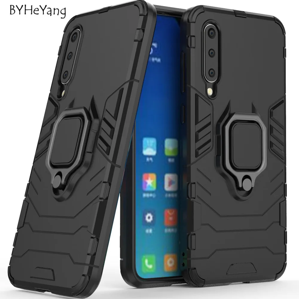Чехол для Xiaomi Mi 11 чехол Mi9 SE чехол-подставка с металлическим кольцом Магнитная