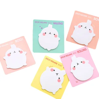 36 pcs/lot Molang Rabbit Memo Pad Sticky Notes Cartoon Post Bookmark Stationery Label Stickers School Supplies Notepad escolar
36 pcs/lot Molang Rabbit Memo Pad Sticky Notes Cartoon Post Bookmark Stationery Label Stickers School Supplies Notepad escolar