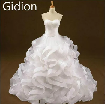 Ball gown ruffled 2016 pleated real picture wedding dress court train sweetheart neck corset pregnant wedding gowns hot sale
Ball gown ruffled 2016 pleated real picture wedding dress court train sweetheart neck corset pregnant wedding gowns hot sale