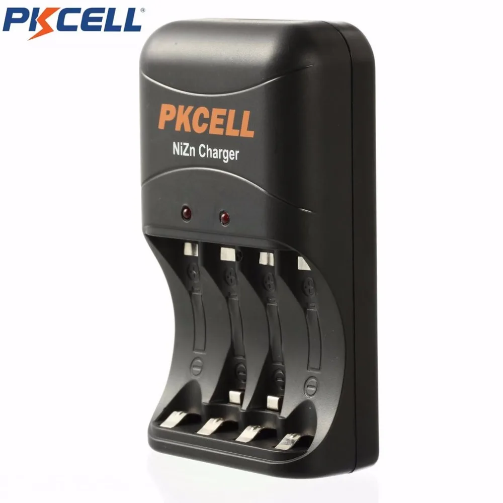 

Original PKCELL 4 Slots 1.6V Ni-Zn Battery Charger Fast Charging Intelligent Battery Chargers For Nickel Zinc AA AAA Battery EU