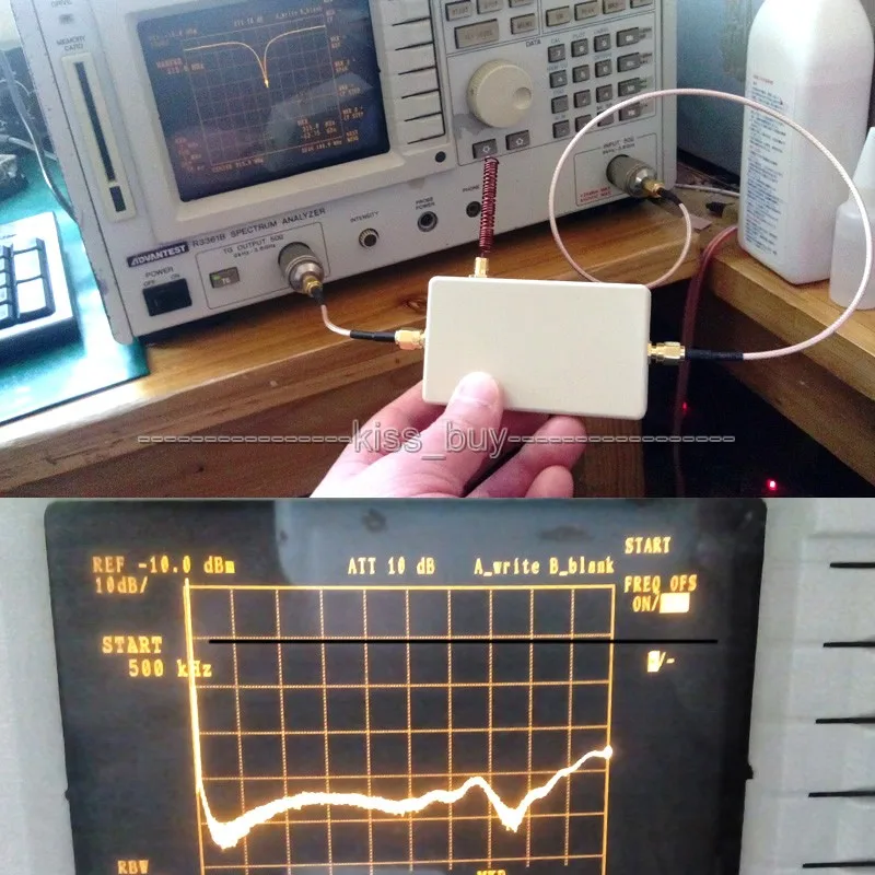 500KHz-2.5GHz 40dB RF bridge reflection bridge VSWR Network Analyzer For Ham Radio Amplifier
500KHz-2.5GHz 40dB RF bridge reflection bridge VSWR Network Analyzer For Ham Radio Amplifier
