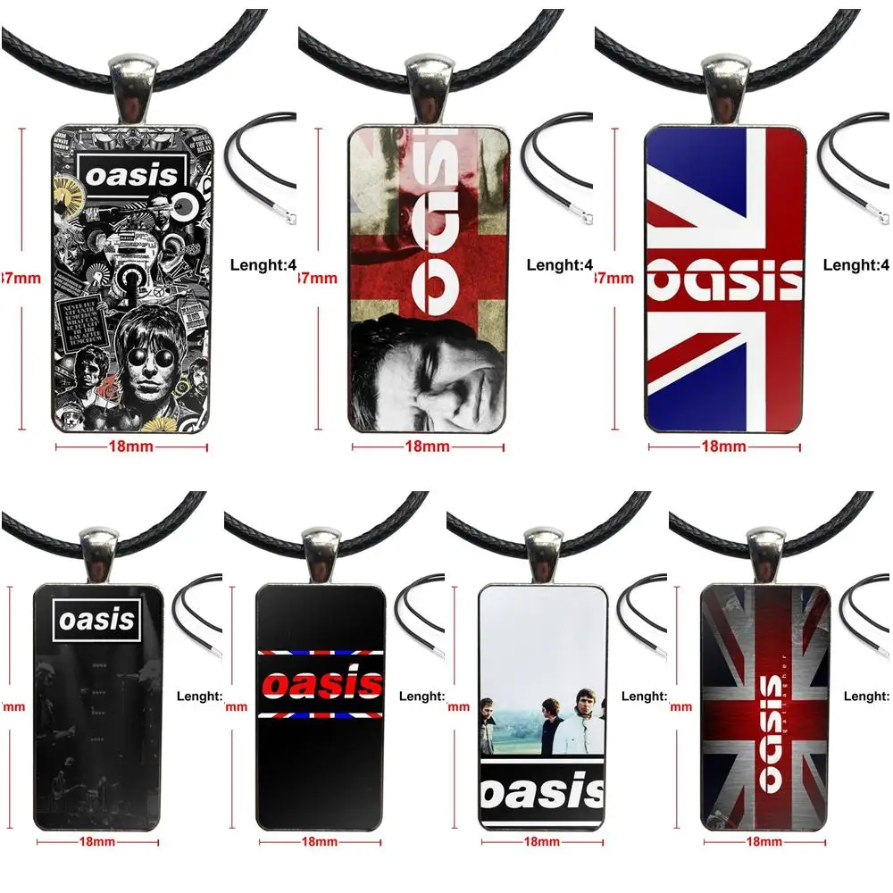 Oasis Band Liam Noel Galagher Glass Cabochon Choker Pendant Rectangle Necklace Stainless Steel Color Jewelry For Women Men
Oasis Band Liam Noel Galagher Glass Cabochon Choker Pendant Rectangle Necklace Stainless Steel Color Jewelry For Women Men