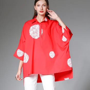 red blouses &shirts tops cotton 2020 summer dot print plus size woman fashion brand casual long oversized work top shirts 4xl
red blouses &shirts tops cotton 2020 summer dot print plus size woman fashion brand casual long oversized work top shirts 4xl