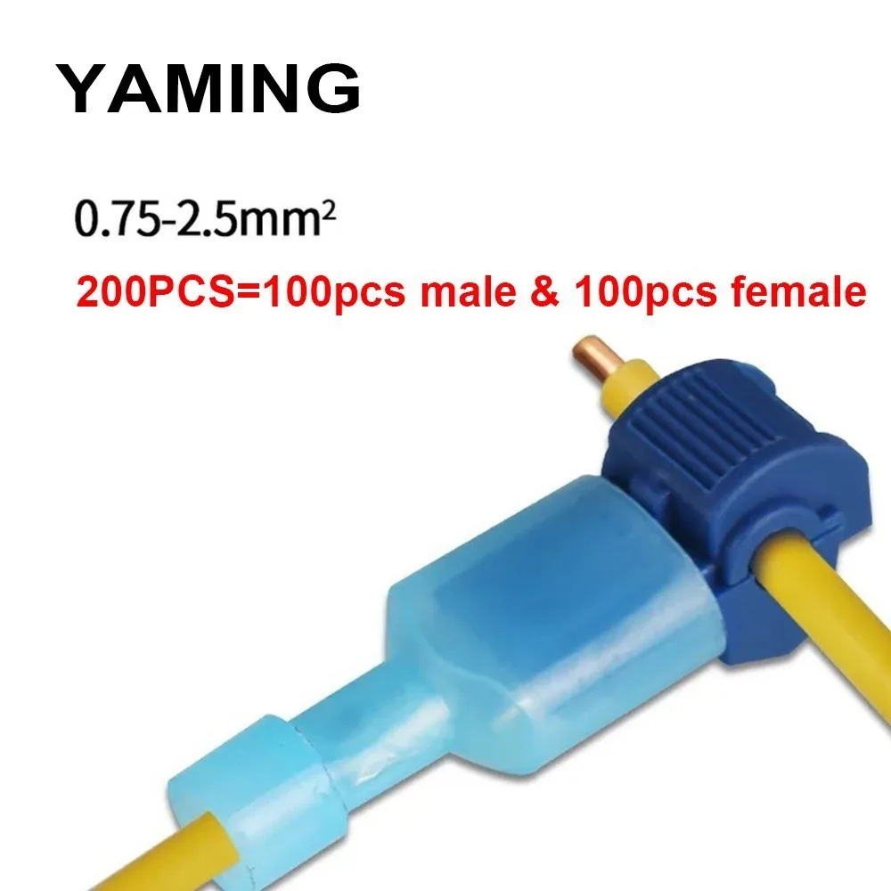 YM011 Wire Connector 10pcs/bag 15A T shape universal quick connector soft wire high-temperature high quality copper electricity
YM011 Wire Connector 10pcs/bag 15A T shape universal quick connector soft wire high-temperature high quality copper electricity