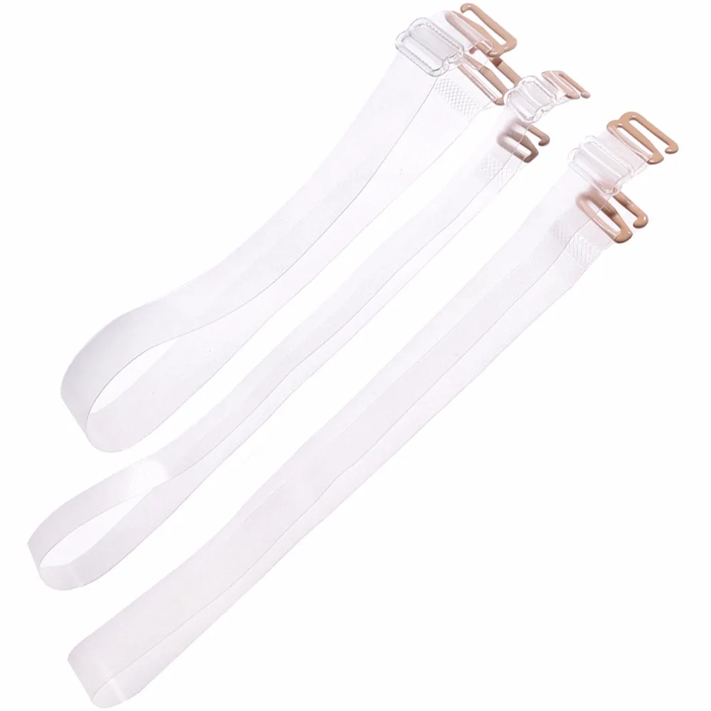 Closecret Women's Clear Invisible Bra Shoulder Straps(Pack of 3 pairs) 8