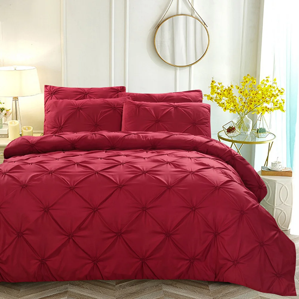 3pcs Washed Soft Decorative Zipper Pillowcase Polyester Bedding Set Duvet Cover Home Textiles
3pcs Washed Soft Decorative Zipper Pillowcase Polyester Bedding Set Duvet Cover Home Textiles